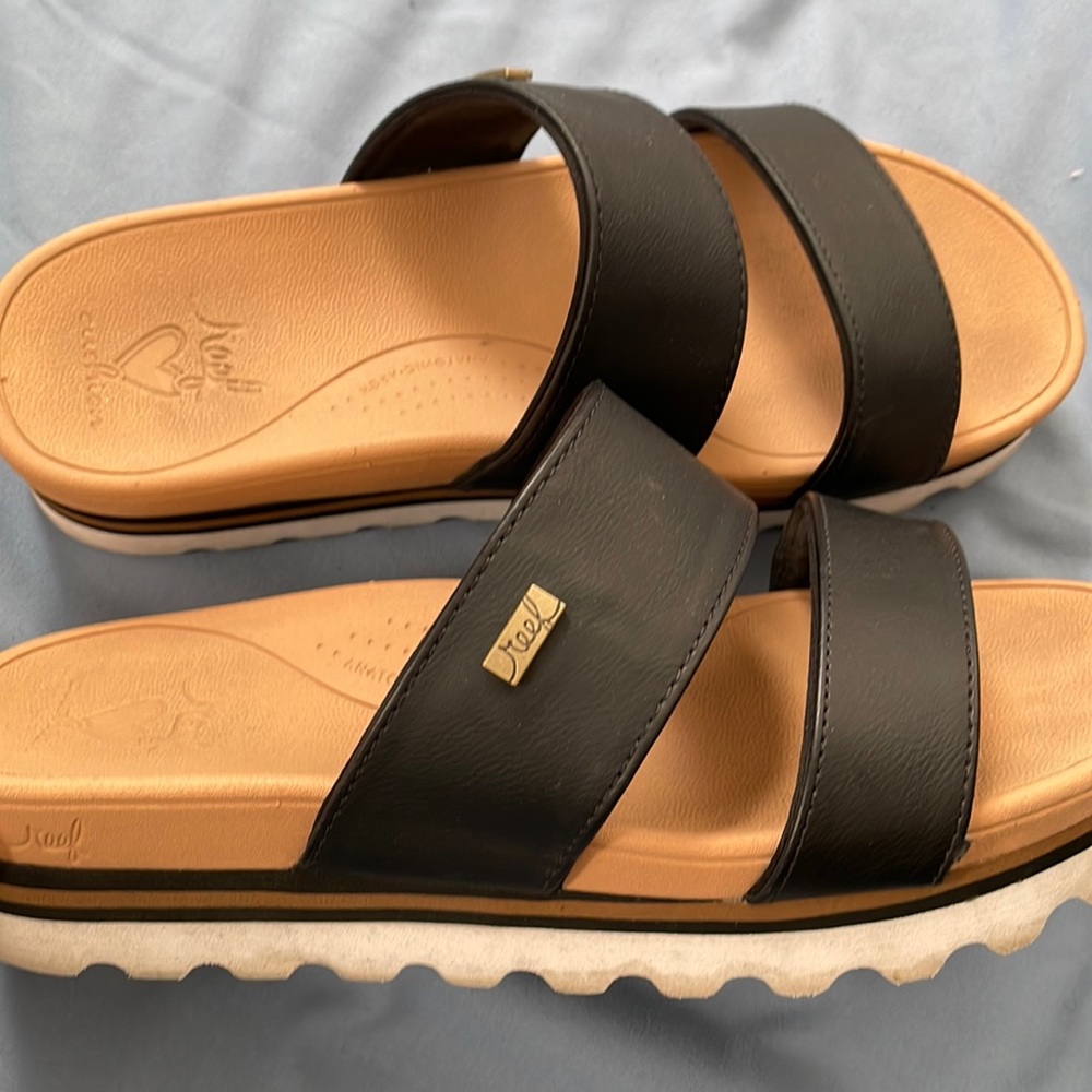 Women's Reef Banded Horizon Hi Slide Sandal